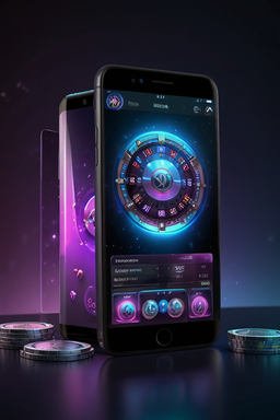 Smartphone avec l’app Glorion Casino