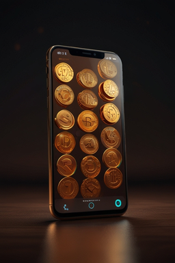 Smartphone avec l’app Glorion Casino